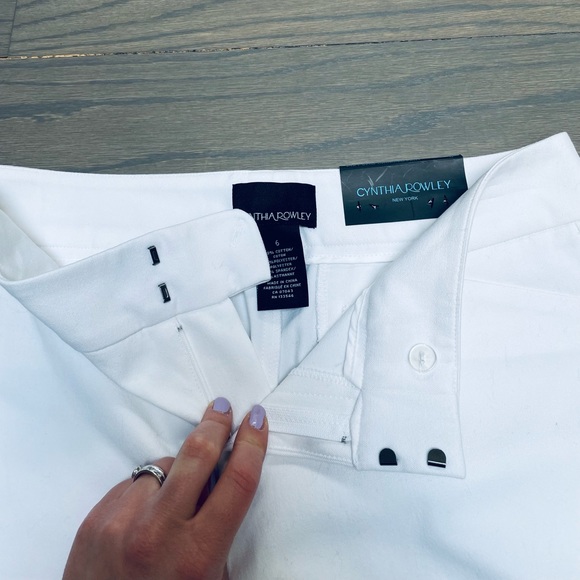 Cynthia Rowley Pia Slim Cropped Pant - Picture 6 of 6